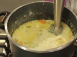 Картофена крем супа с крутони 4